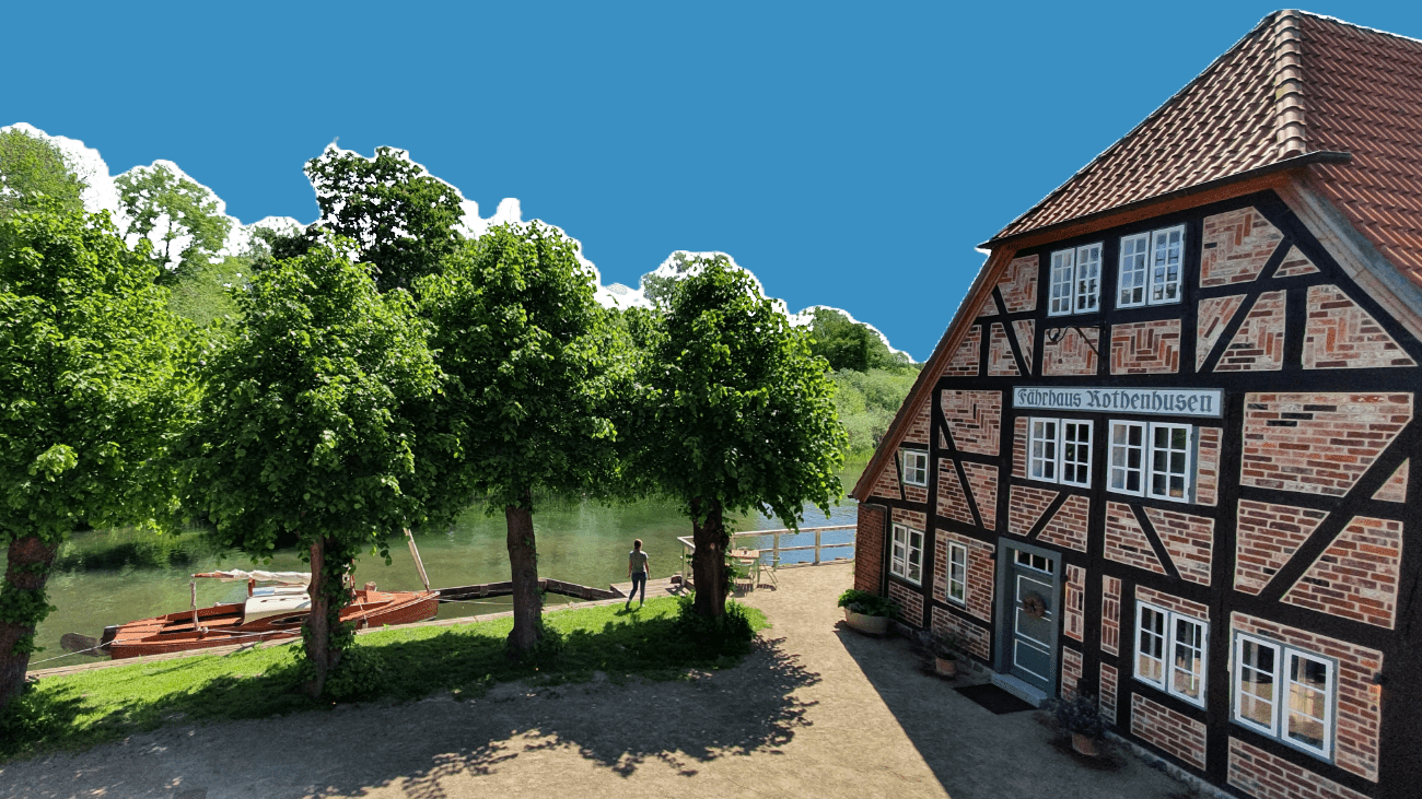 Fährhaus Rothenhusen Außenansicht - Hauptseite